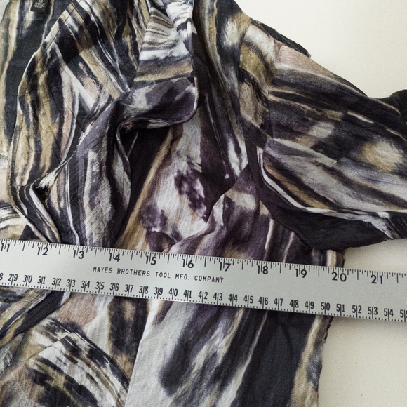 Conrad C Wired Ruffle Collar One Button Jacket Size 12 - Picture 5 of 10